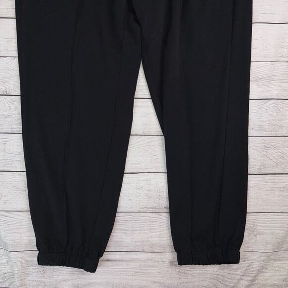 Universal Standard Women's Mock Workwear Pants Joggers Black Size Small 14-16 - Picture 6 of 9